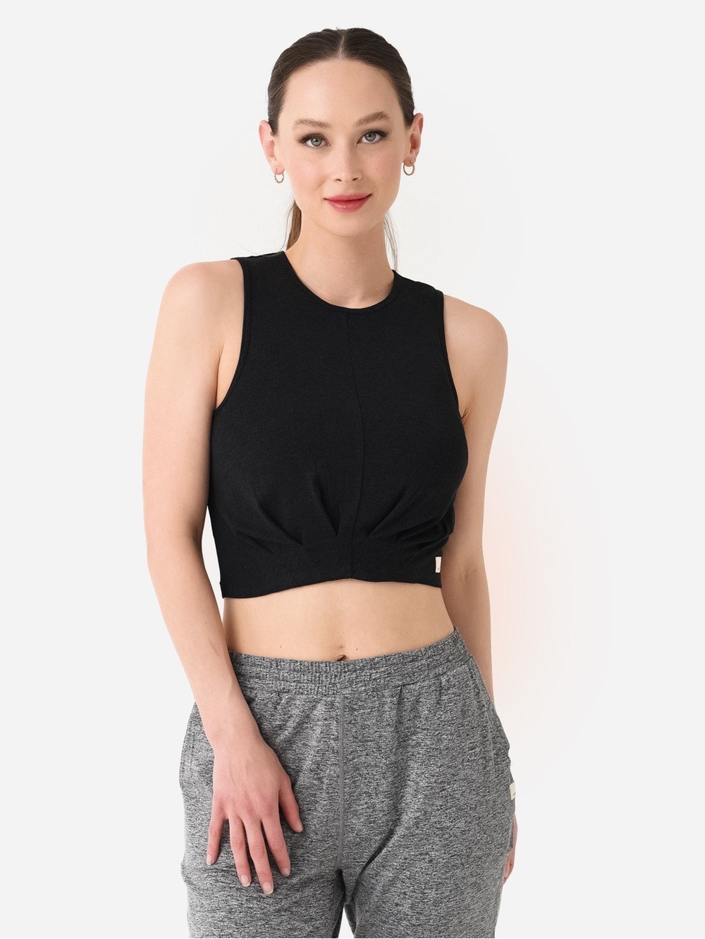 Vuori Cove High Neck tank medium black